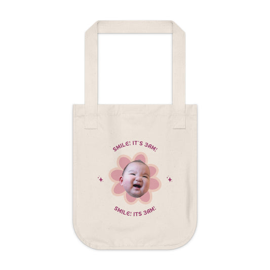 Mama Edition Personalized Canvas Tote Bag - IT'S 3AM (100% Organic Cotton)